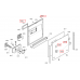 00165737 Монтажный набор для посудомоечной машины Bosch 
