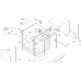 00622861 Крепежный набор для посудомоечной машины Bosch 
